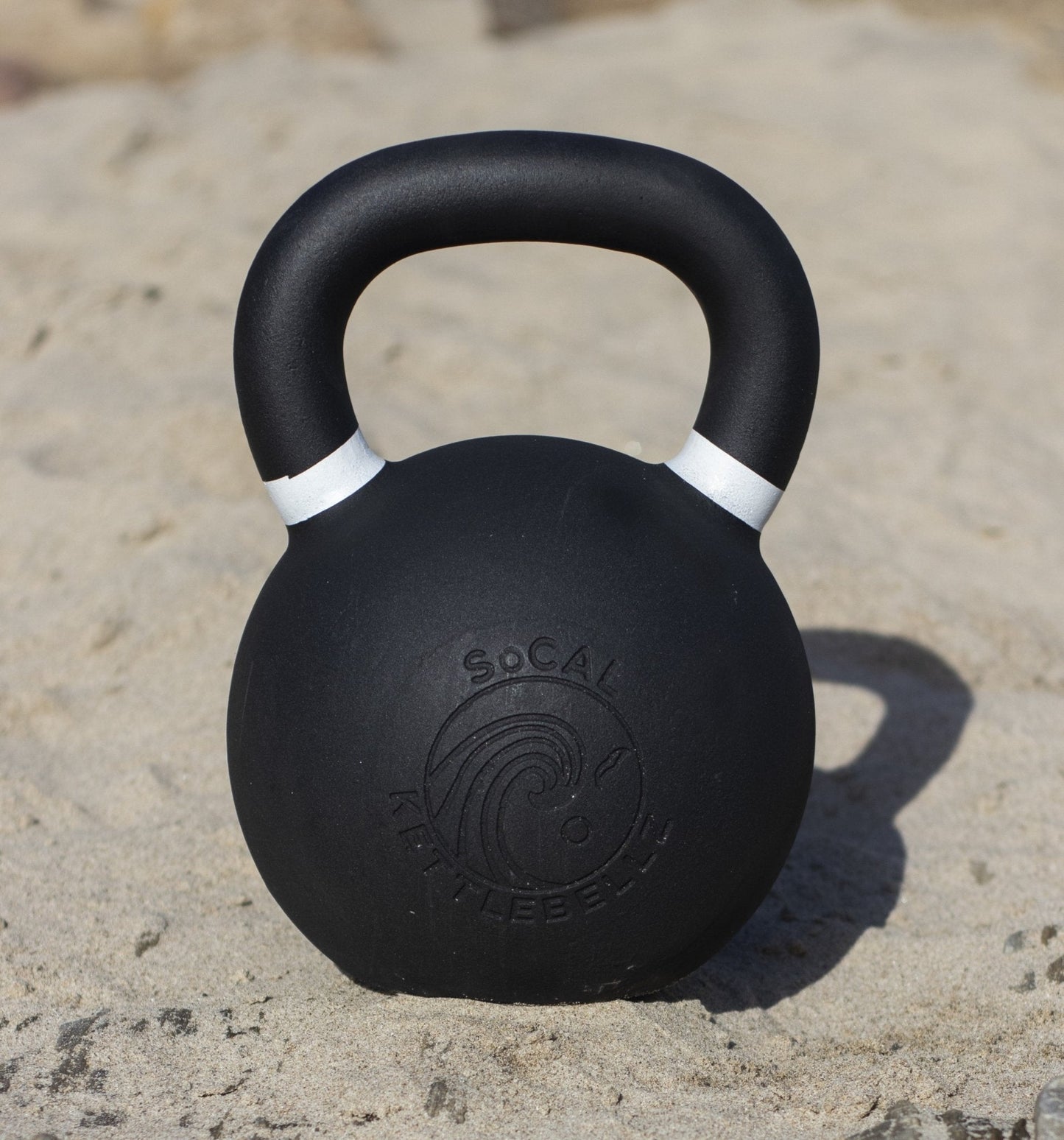 36 kg (80 lb) Powder-Coated Cast-Iron Kettlebell – Black | SoCal Kettlebellz SoCal Kettlebellz
