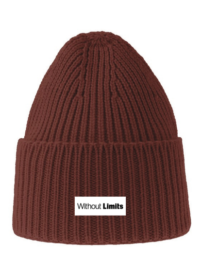 Sustainable Rib Knit Beanie - Without Limits