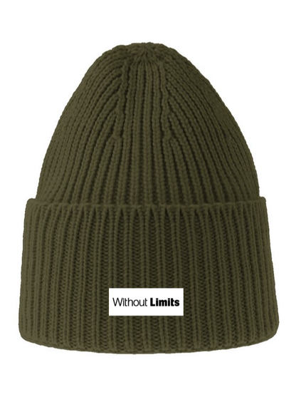 Sustainable Rib Knit Beanie - Without Limits