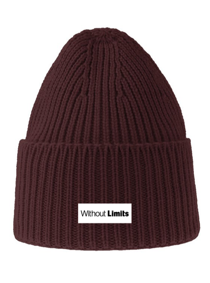 Sustainable Rib Knit Beanie - Without Limits