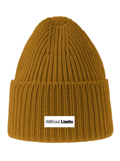 Sustainable Rib Knit Beanie - Without Limits