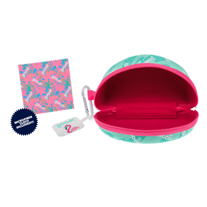 "Gnarliest Case Scenario” Wrap Sunglasses Case with Carabiner - goodr
