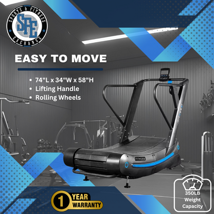 Air Runner Pro Curved Treadmill - SFE - The Track and Field Store