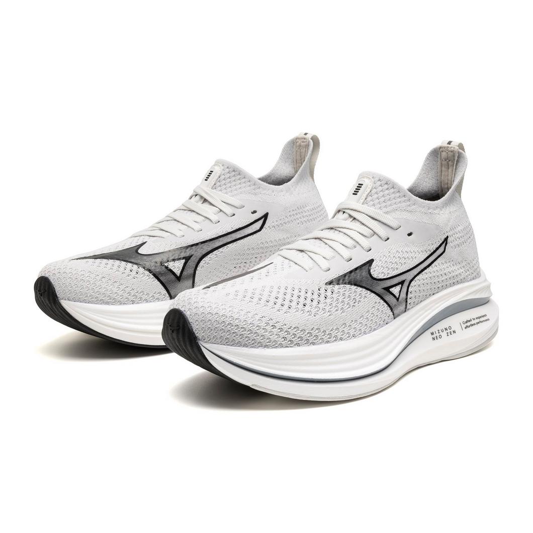 Women's Neo Zen Running Shoe - Nimbus Cloud Black - MIZUNO - The Track and Field Store