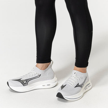 Women's Neo Zen Running Shoe - Nimbus Cloud Black - MIZUNO - The Track and Field Store