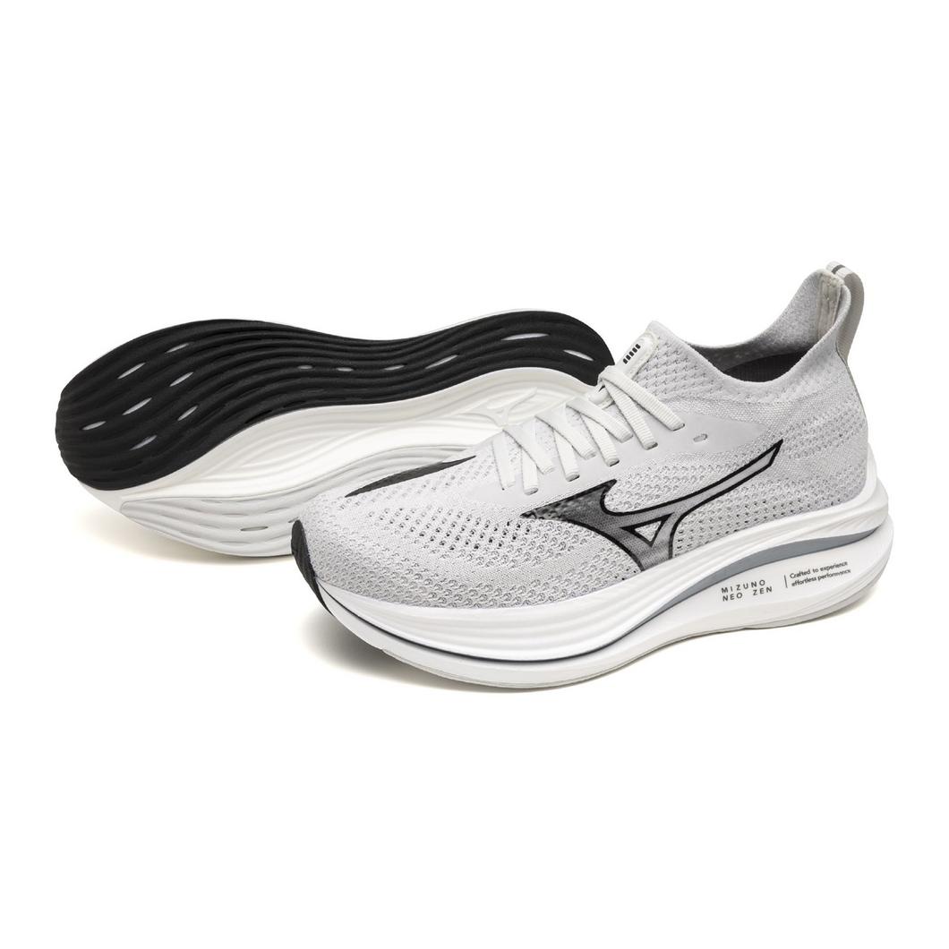 Women's Neo Zen Running Shoe - Nimbus Cloud Black - MIZUNO - The Track and Field Store
