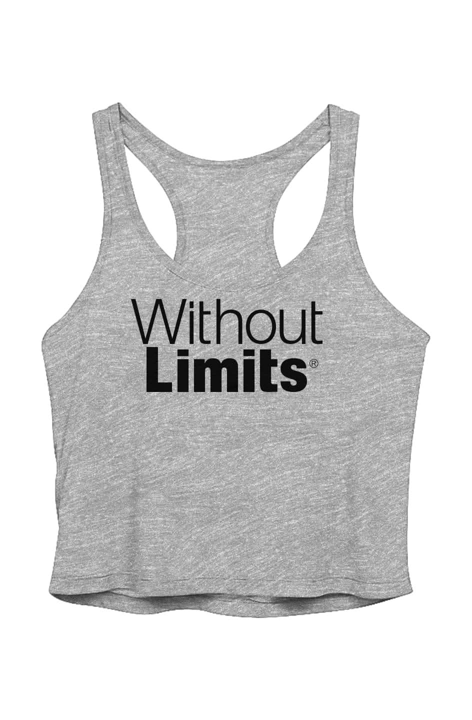 Lightweight Cropped Racer Tank - Without Limits
