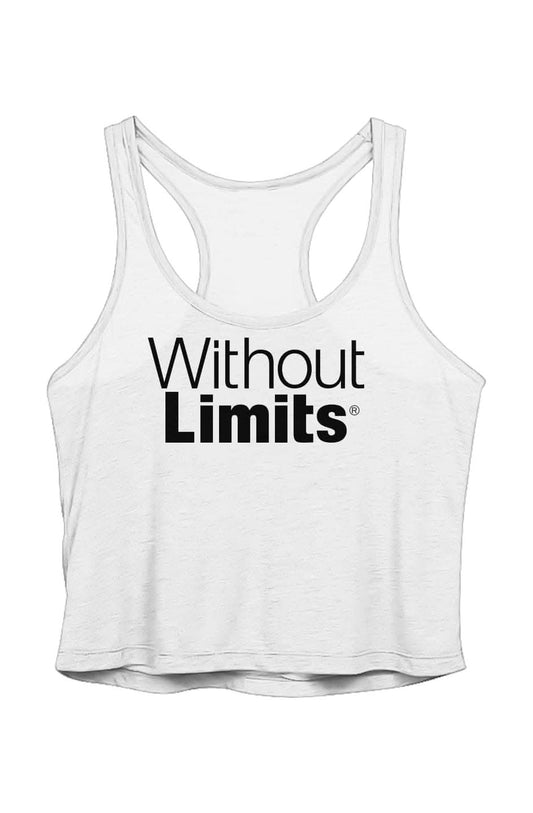 Lightweight Cropped Racer Tank - Without Limits