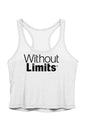 Lightweight Cropped Racer Tank - Without Limits