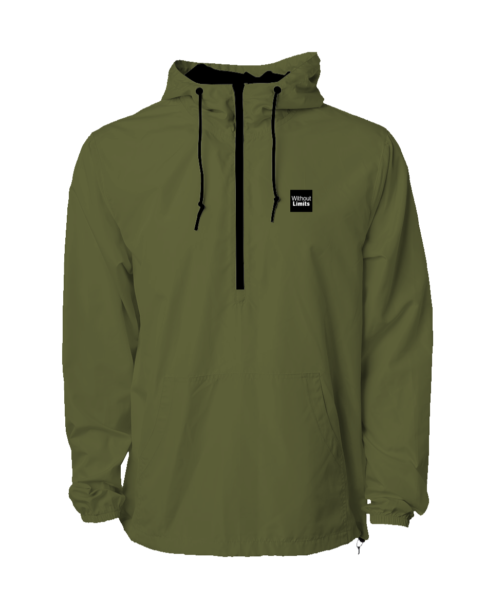 Lightweight Pullover Windbreaker - Without Limits