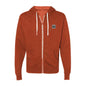 Heathered French Terry Full-Zip Hooded Sweatshirt - Without Limits
