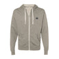 Heathered French Terry Full-Zip Hooded Sweatshirt - Without Limits