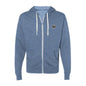 Heathered French Terry Full-Zip Hooded Sweatshirt - Without Limits