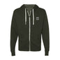 Heathered French Terry Full-Zip Hooded Sweatshirt - Without Limits