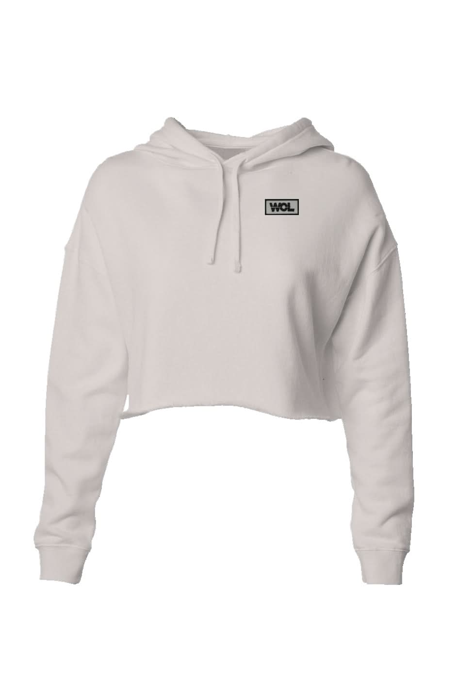 Lightweight Crop Hoodie - Without Limits