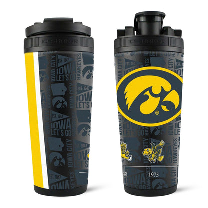 The College Vault - Iowa Hawkeyes 4D Ice Shaker Ice Shaker