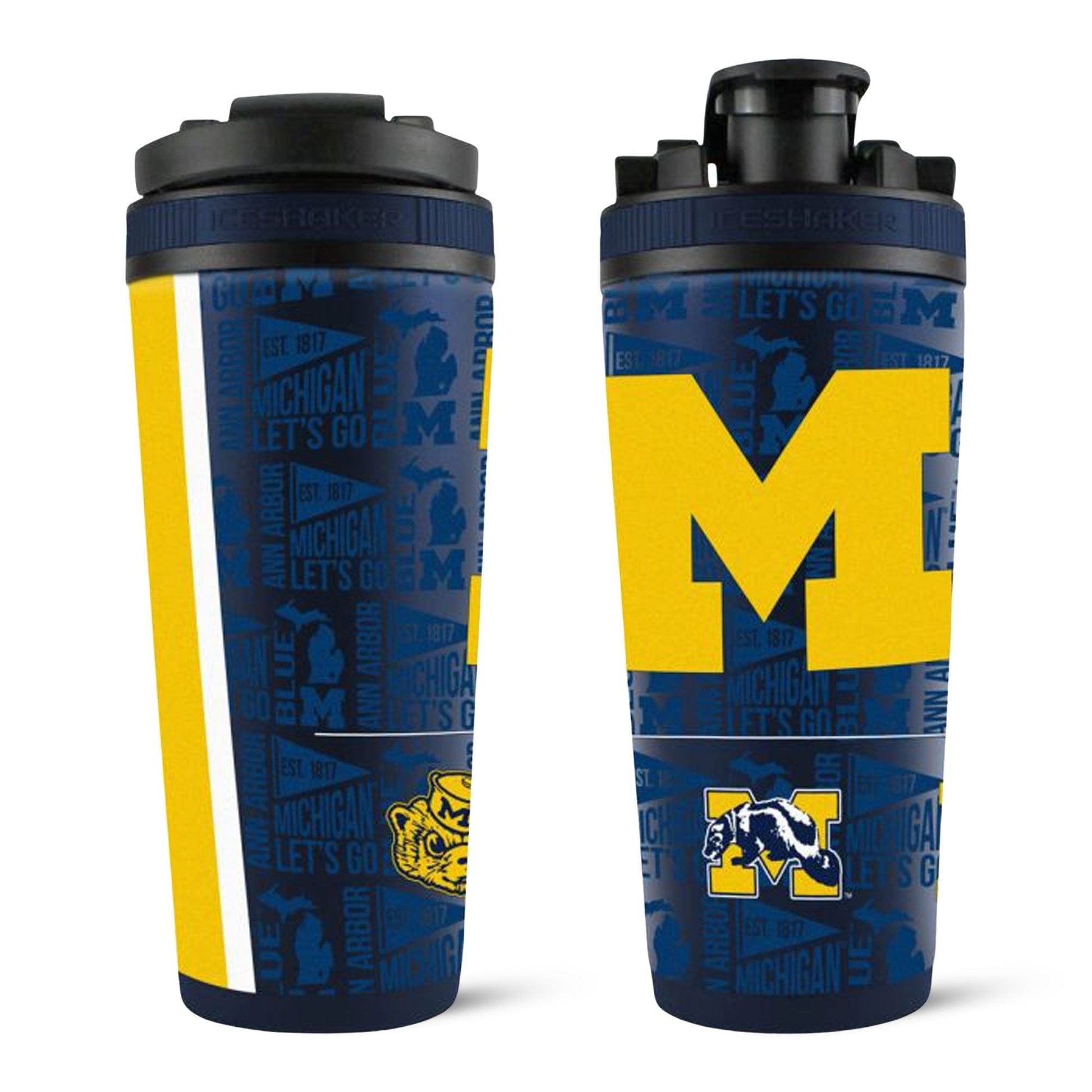 The College Vault - Michigan Wolverines 4D Ice Shaker Ice Shaker