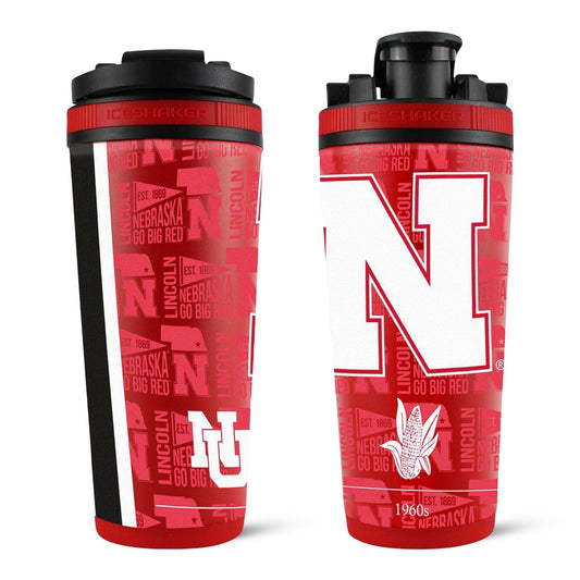 The College Vault - Nebraska Cornhuskers 4D Ice Shaker Ice Shaker
