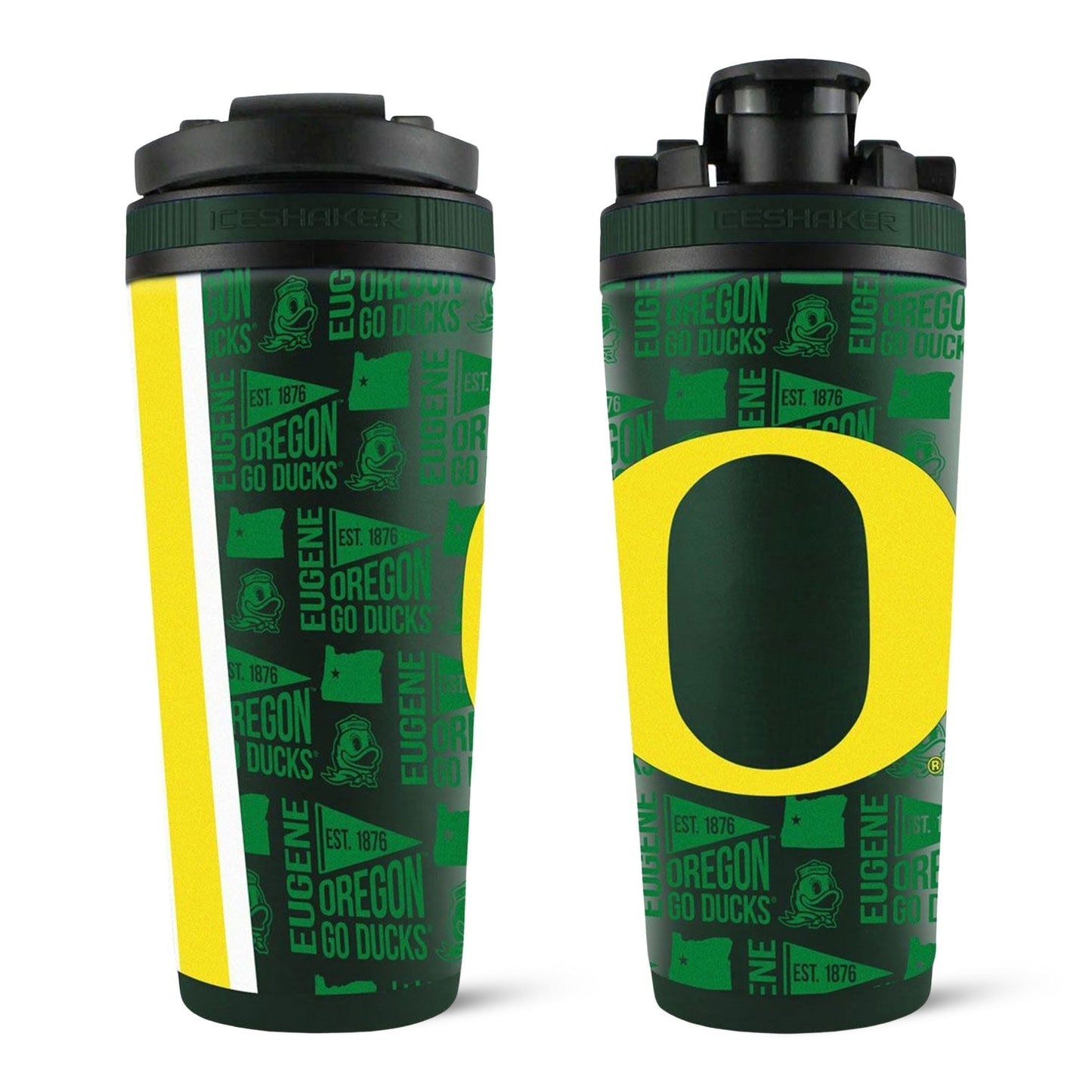 Officially Licensed University of Oregon 26oz Ice Shaker Ice Shaker
