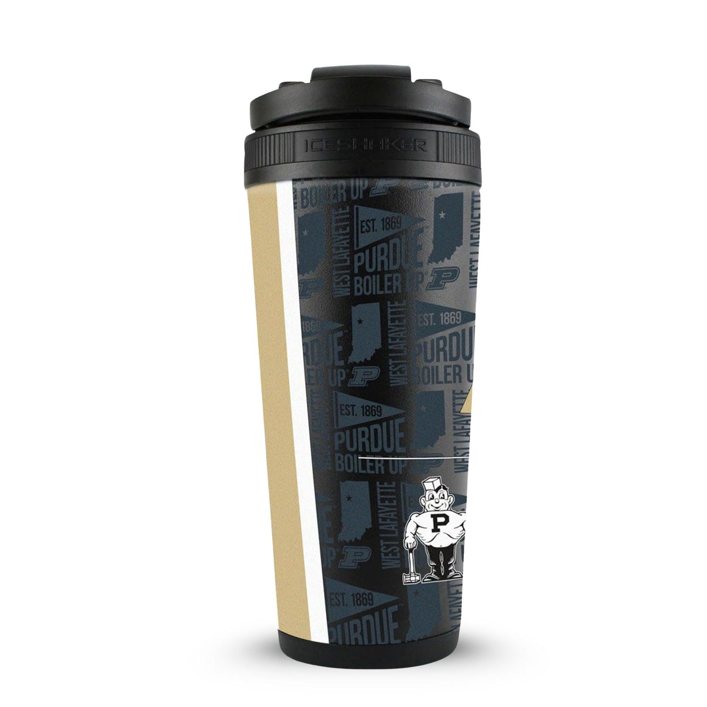 The College Vault - Purdue Boilermakers 4D Ice Shaker