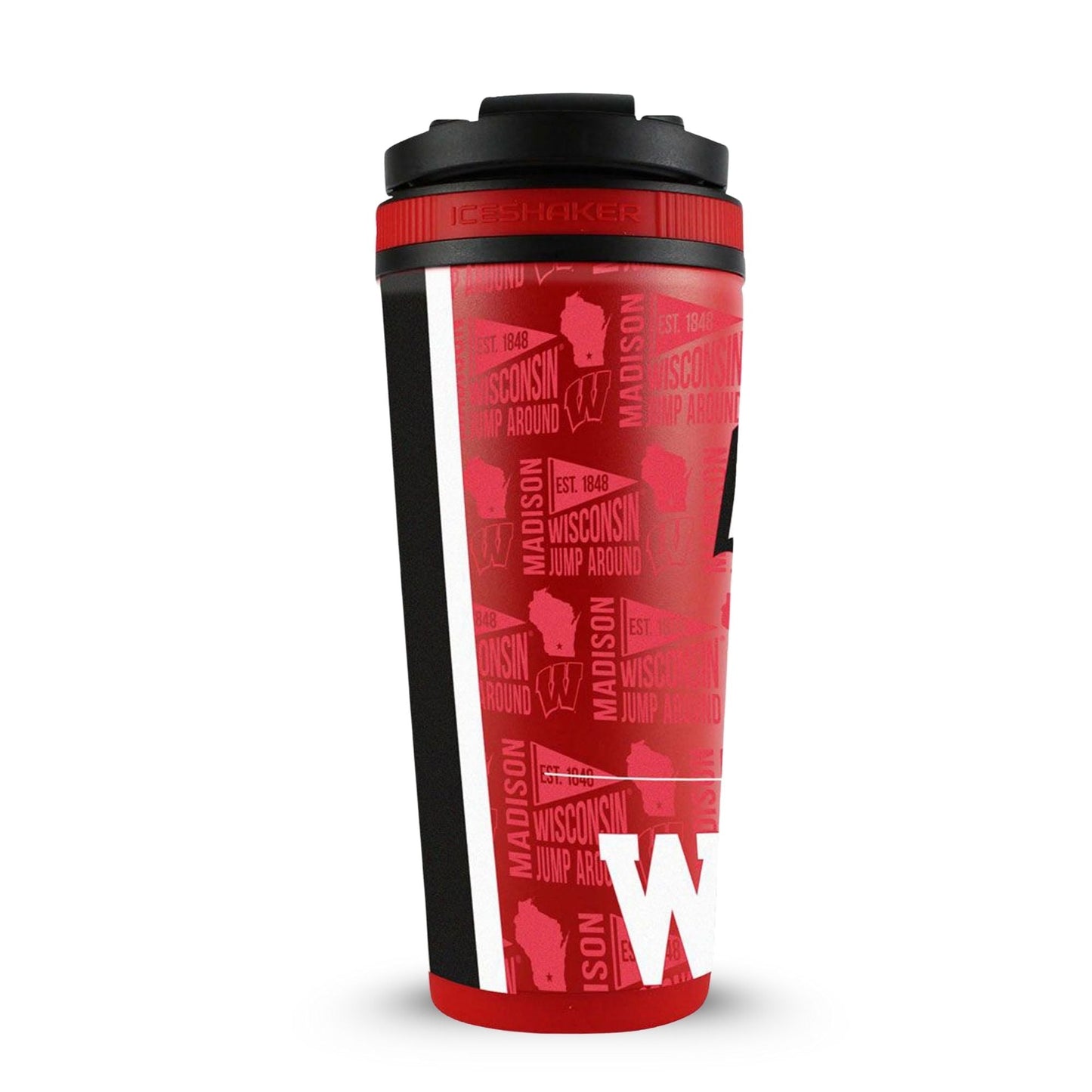 The College Vault - Wisconsin Badgers 4D Ice Shaker Ice Shaker