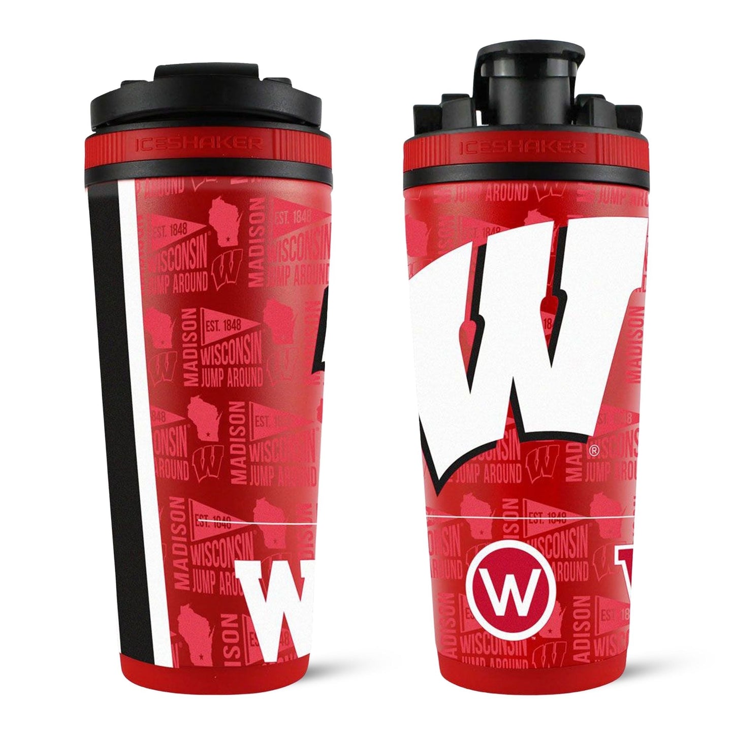 The College Vault - Wisconsin Badgers 4D Ice Shaker Ice Shaker