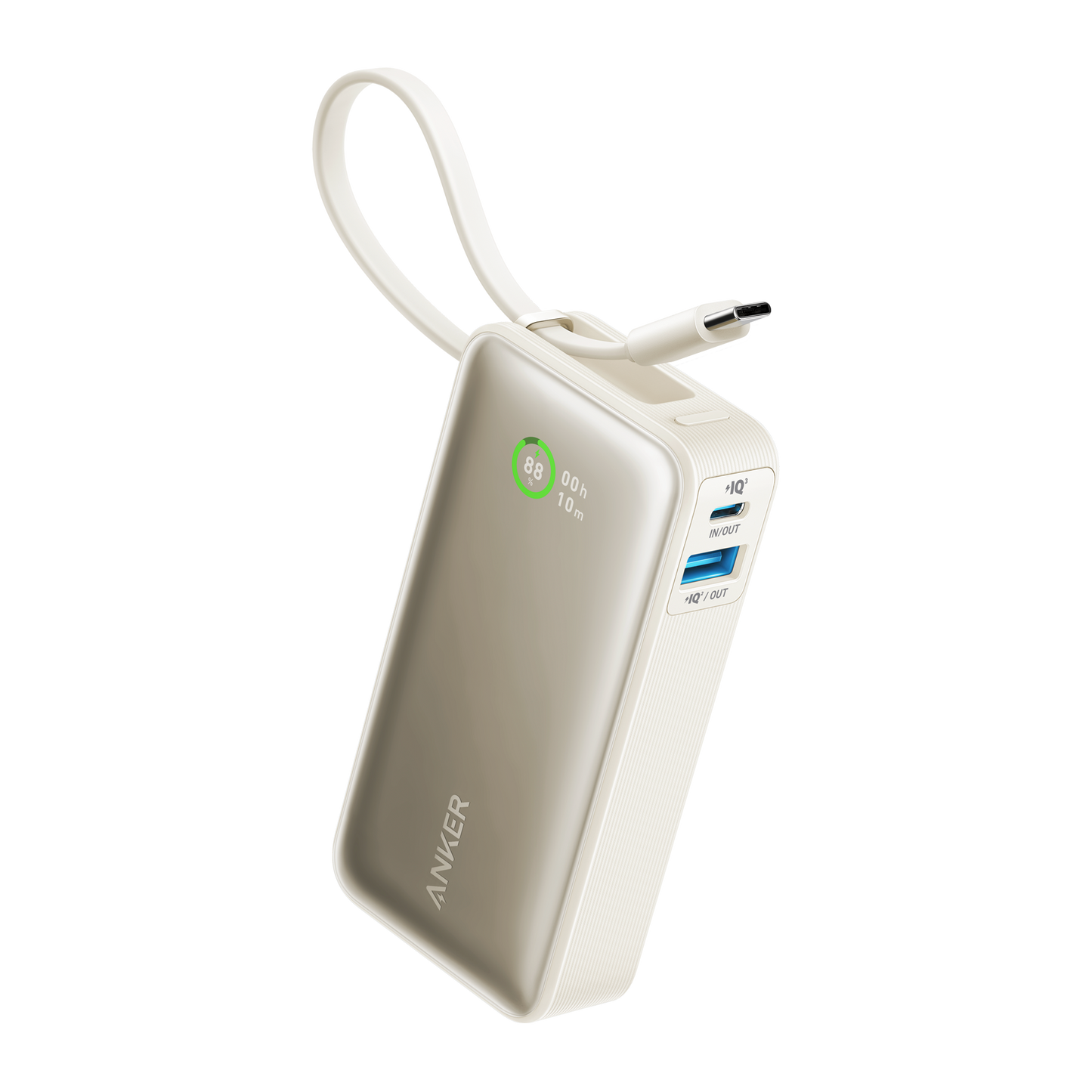 Anker Nano Power Bank (30W, Built-In USB-C Cable) Anker