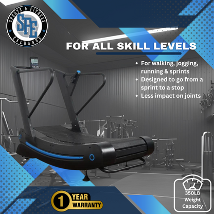 Air Runner Pro Curved Treadmill - SFE - The Track and Field Store