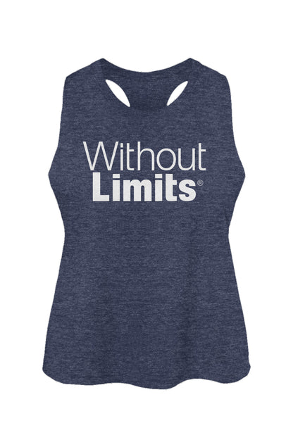 Racerback Cropped Tank - Without Limits