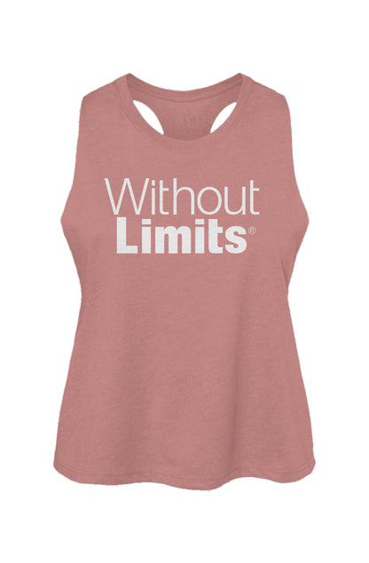 Racerback Cropped Tank - Without Limits