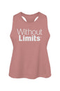 Racerback Cropped Tank - Without Limits