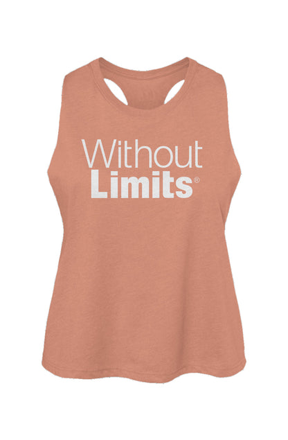 Racerback Cropped Tank - Without Limits