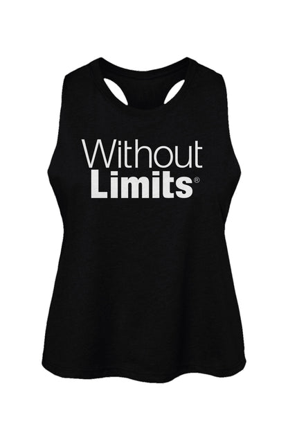 Racerback Cropped Tank - Without Limits