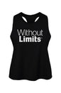 Racerback Cropped Tank - Without Limits