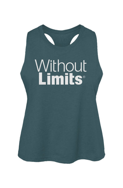 Racerback Cropped Tank - Without Limits