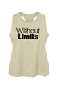 Racerback Cropped Tank - Without Limits