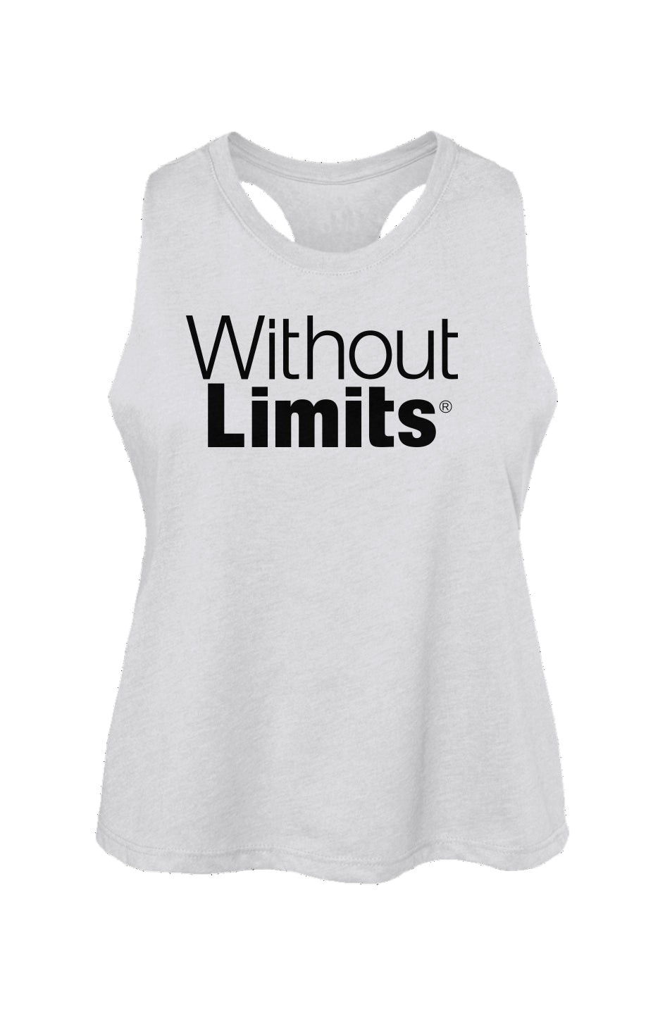Racerback Cropped Tank - Without Limits