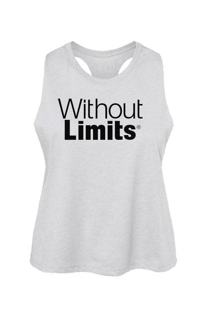Racerback Cropped Tank - Without Limits
