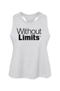 Racerback Cropped Tank - Without Limits