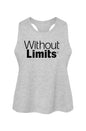 Racerback Cropped Tank - Without Limits