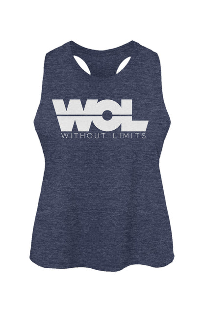 Racerback Cropped Tank - Without Limits