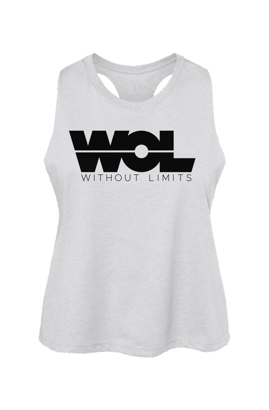 Racerback Cropped Tank - Without Limits