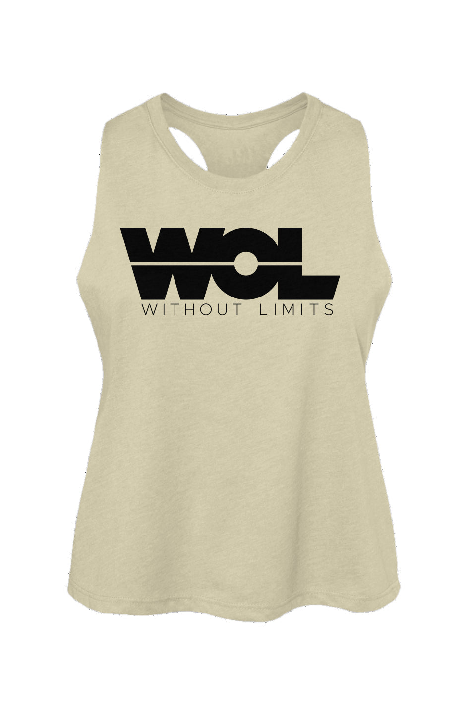 Racerback Cropped Tank - Without Limits