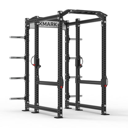 Viper Power Rack with Storage & Flip Down Safeties