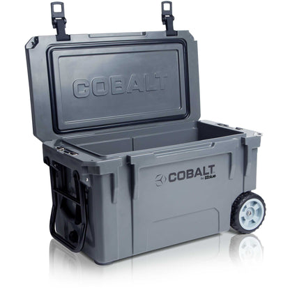 Cobalt 55 Quart with Wheels Roto-Molded Super Cooler - Blue Coolers - The Track and Field Store