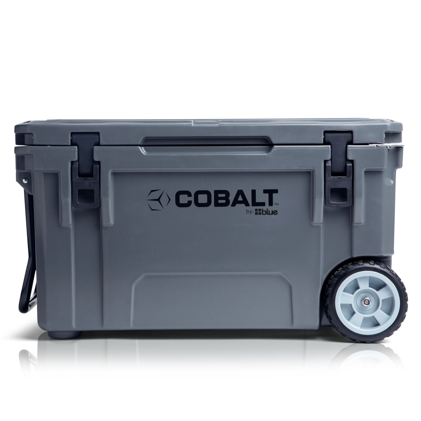 Cobalt 55 Quart with Wheels Roto-Molded Super Cooler - Blue Coolers - The Track and Field Store