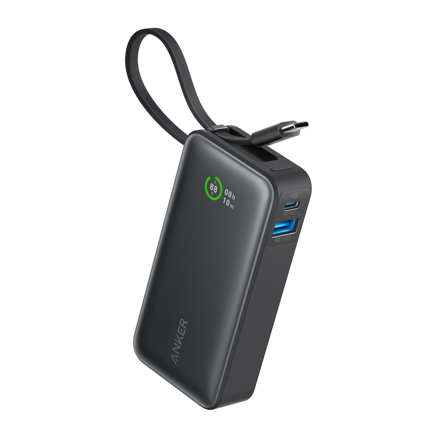 Anker Nano Power Bank (30W, Built-In USB-C Cable) Anker