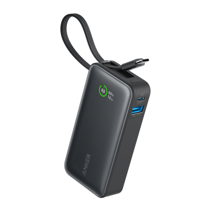 Anker Nano Power Bank (30W, Built-In USB-C Cable) Anker