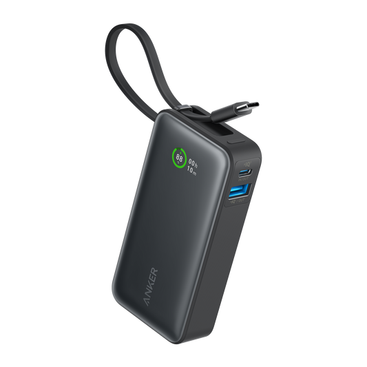Anker Nano Power Bank (30W, Built-In USB-C Cable) Anker