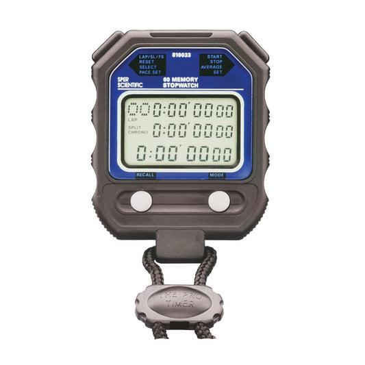 60-Memory Stopwatch - Sper Scientific
